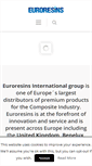 Mobile Screenshot of euroresins.com